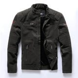 2020 New Men's PU Leather Jacket Plus Velvet Warm Zipper Coat Male Windproof Motorcycle Jacket Coats Man Leather Biker Outwear