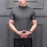 Summer Pullover Mens Chandail Oversized Sweaters Wool Male Turtleneck Streetwear Sweater Knitwear Man Jumpers Autumn Hedging
